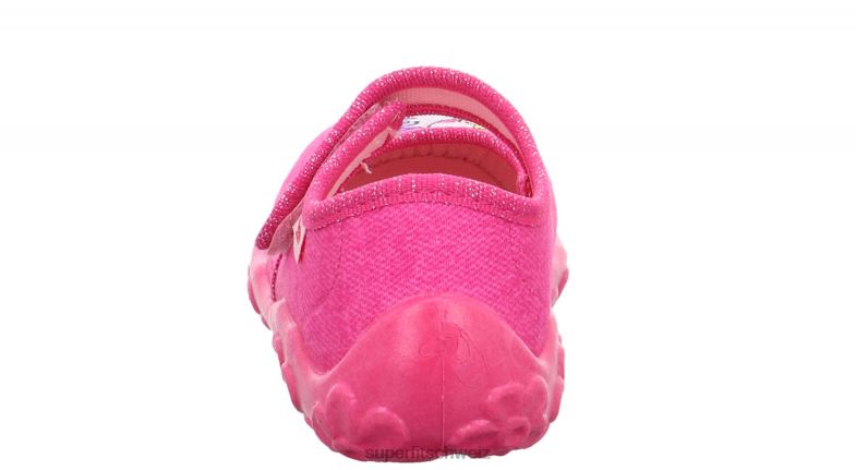 Babys Hausschuhe 44B2D19 Superfit bonny - Slipper mit Klettverschluss Pink Lila