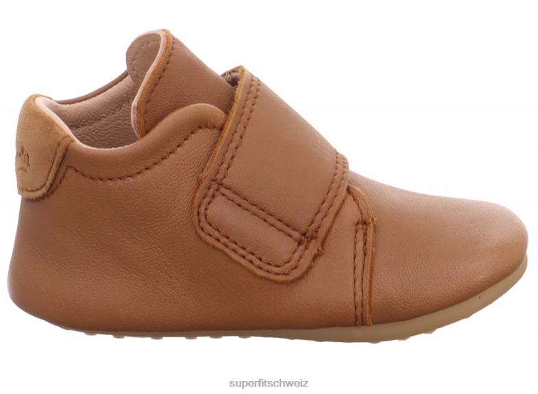 Babys Hausschuhe 44B2D517 Superfit papageno - Slipper mit Klettverschluss braun