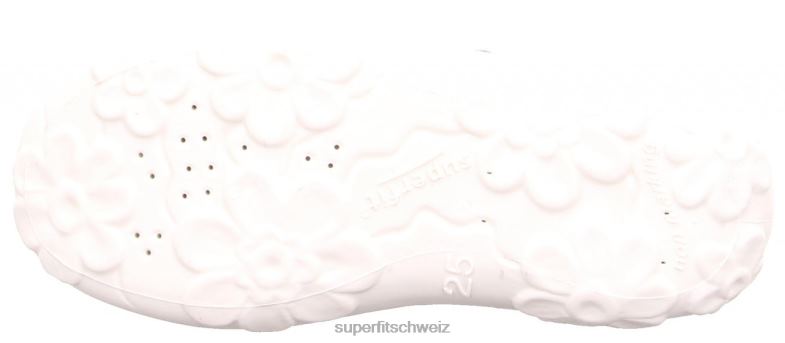 Babys Hausschuhe 44B2D90 Superfit bonny - Slipper mit Klettverschluss Grün