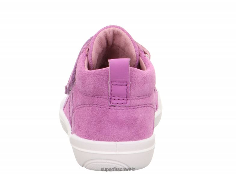 Babys hohe Turnschuhe 44B2D346 Superfit superfree - Sneaker hoch mit Klettverschluss lila