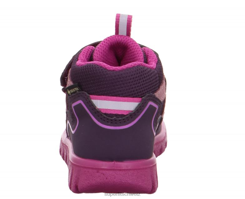 Babys hohe Turnschuhe 44B2D368 Superfit sport7 mini - Sneaker hoch mit Klettverschluss Purpur Rosa