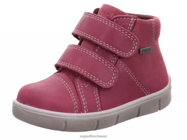 Babys hohe Turnschuhe 44B2D390 Superfit ulli - Sneaker hoch mit Klettverschluss Rosa