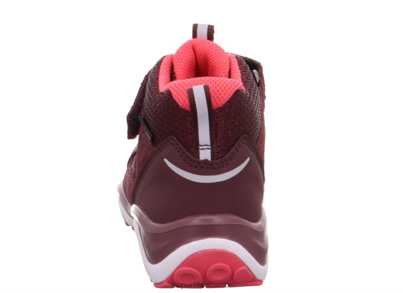Babys hohe Turnschuhe 44B2D403 Superfit sport5 - Sneaker hoch mit Klettverschluss rot Rosa