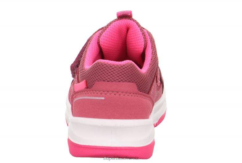 Babys niedrige Turnschuhe 44B2D244 Superfit Cooper – Sneaker Low mit Klettverschluss Rosa