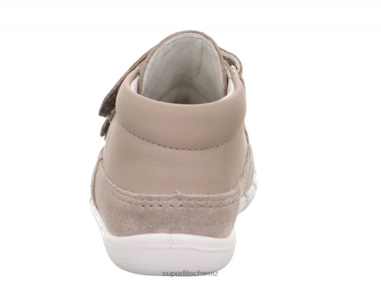 Babys niedrige Turnschuhe 44B2D279 Superfit Flexy - Sneaker Low mit Klettverschluss Beige