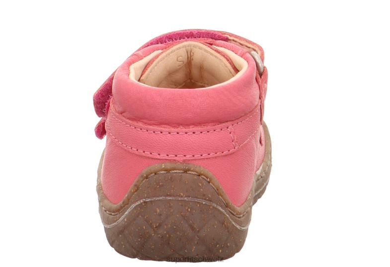 Babys niedrige Turnschuhe 44B2D292 Superfit Saturnus – Sneaker Low mit Klettverschluss rot Rosa