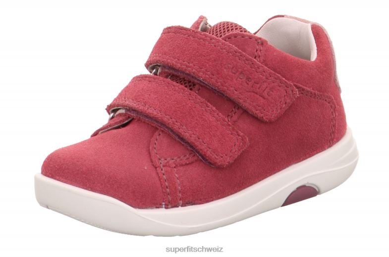 Babys niedrige Turnschuhe 44B2D310 Superfit lillo - Sneaker Low mit Klettverschluss Rosa