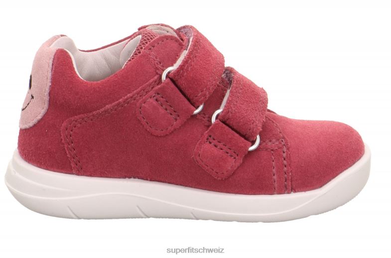 Babys niedrige Turnschuhe 44B2D310 Superfit lillo - Sneaker Low mit Klettverschluss Rosa