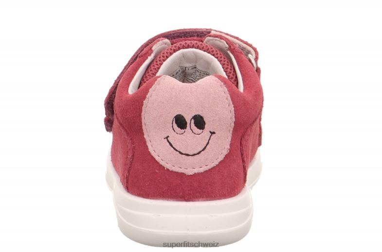 Babys niedrige Turnschuhe 44B2D310 Superfit lillo - Sneaker Low mit Klettverschluss Rosa