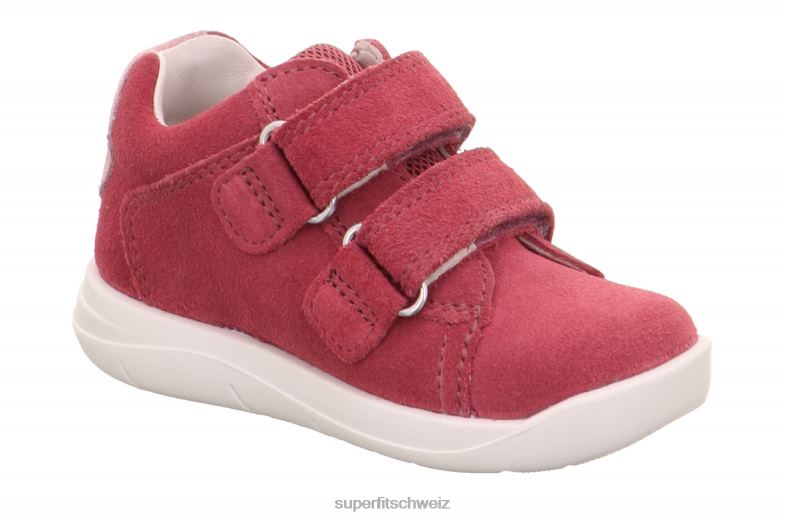 Babys niedrige Turnschuhe 44B2D310 Superfit lillo - Sneaker Low mit Klettverschluss Rosa