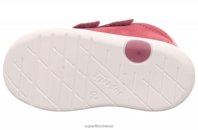 Babys niedrige Turnschuhe 44B2D310 Superfit lillo - Sneaker Low mit Klettverschluss Rosa