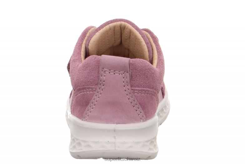 Babys niedrige Turnschuhe 44B2D339 Superfit Breeze - Low-Sneaker mit Klettverschluss lila