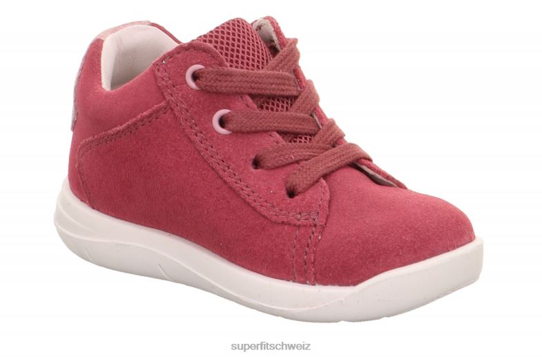 Babys niedrige Turnschuhe 44B2D347 Superfit lillo – Sneaker Low mit Schnürung Rosa