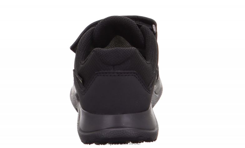 Babys niedrige Turnschuhe 44B2D381 Superfit Rush - Low-Sneaker mit Klettverschluss Schwarz