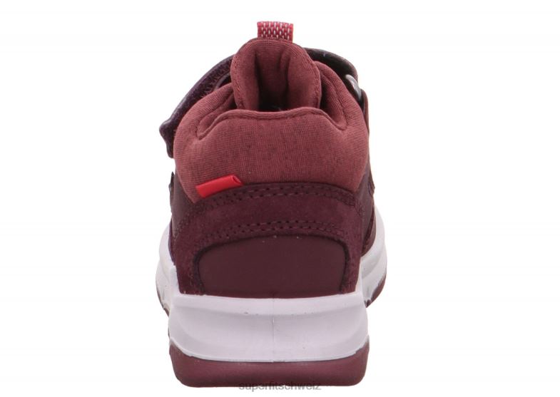 Babys niedrige Turnschuhe 44B2D392 Superfit Cooper – Sneaker Low mit Klettverschluss rot Rosa