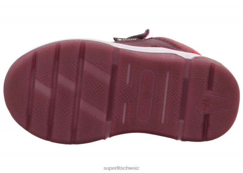Babys niedrige Turnschuhe 44B2D392 Superfit Cooper – Sneaker Low mit Klettverschluss rot Rosa
