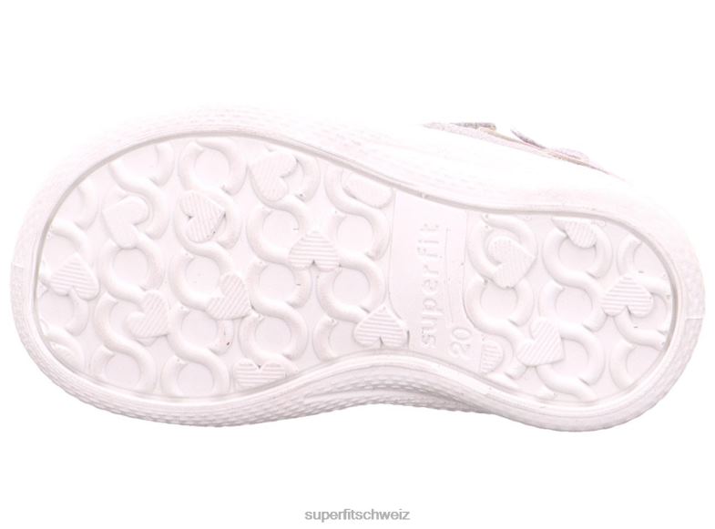 Babys Sandalen 44B2D165 Superfit Polly – Sandale mit Klettverschluss grau
