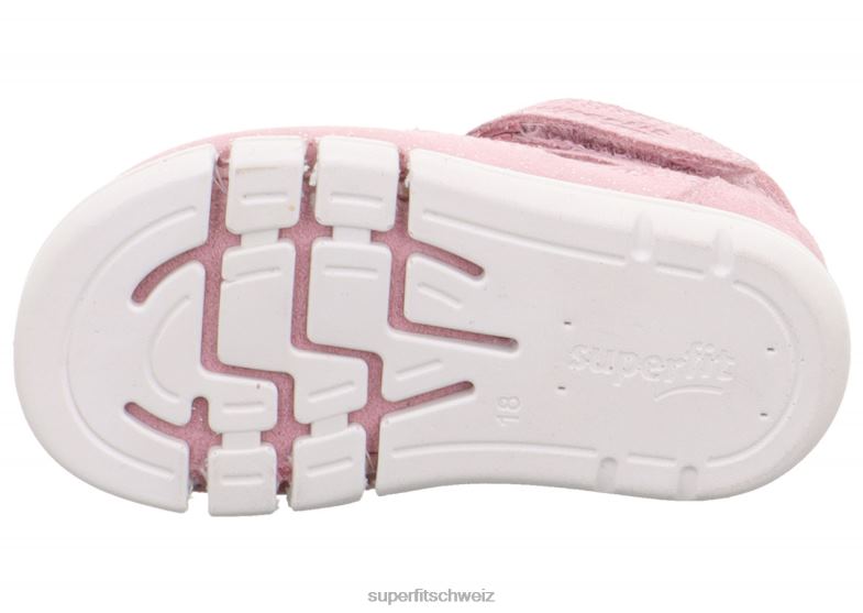 Babys Sandalen 44B2D170 Superfit Flexy - Sandale mit Klettverschluss Rosa
