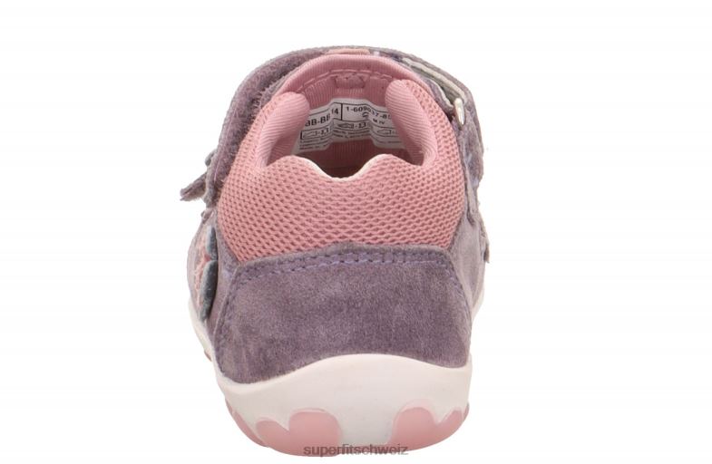 Babys Sandalen 44B2D177 Superfit fanni - Sandale mit Klettverschluss Purpur Rosa