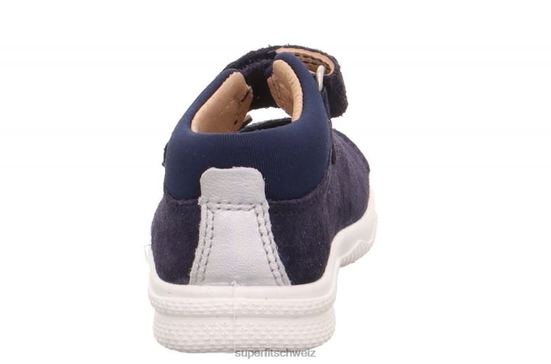 Babys Sandalen 44B2D181 Superfit Polly – Sandale mit Klettverschluss Blau