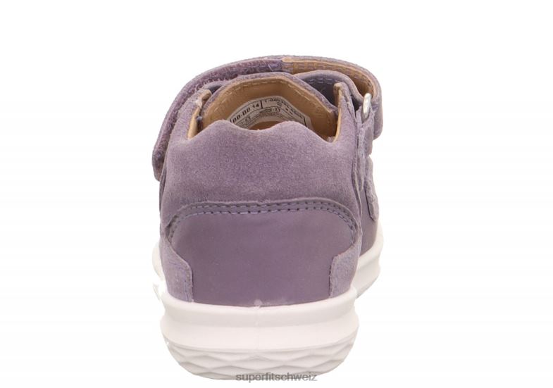 Babys Sandalen 44B2D185 Superfit Hummel - Sandale mit Klettverschluss lila
