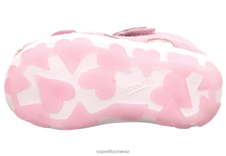 Babys Sandalen 44B2D191 Superfit fanni - Sandale mit Klettverschluss Rosa