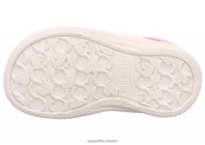 Babys Sandalen 44B2D196 Superfit Polly – Sandale mit Klettverschluss lila