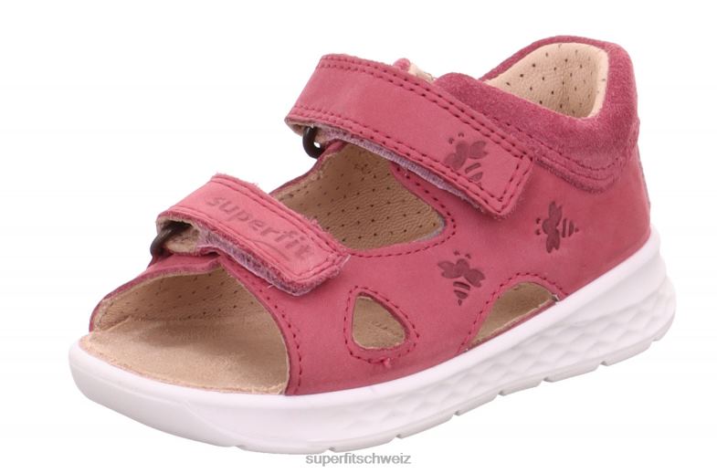 Babys Sandalen 44B2D200 Superfit lagoon - Sandale mit Klettverschluss Rosa