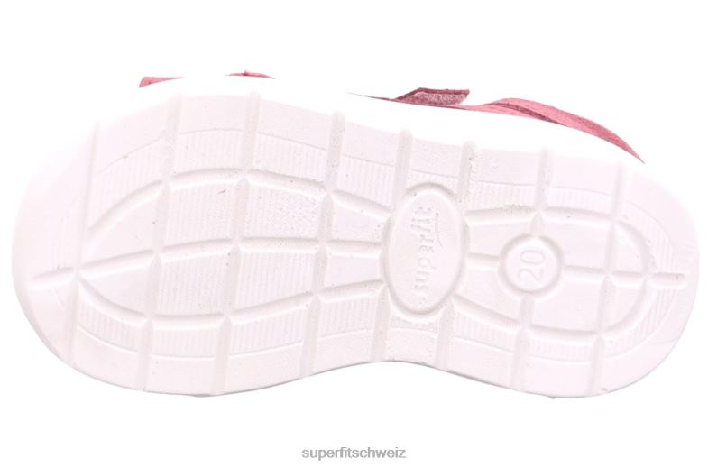 Babys Sandalen 44B2D200 Superfit lagoon - Sandale mit Klettverschluss Rosa