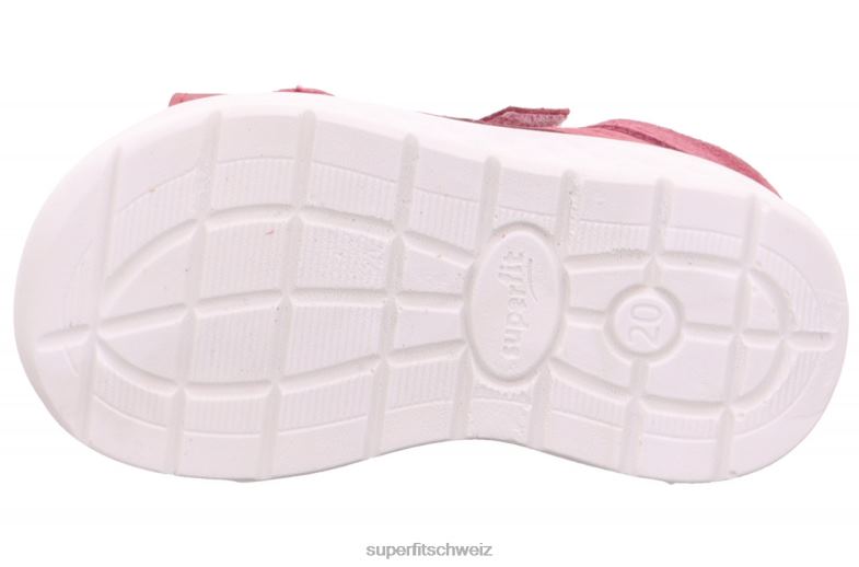 Babys Sandalen 44B2D200 Superfit lagoon - Sandale mit Klettverschluss Rosa