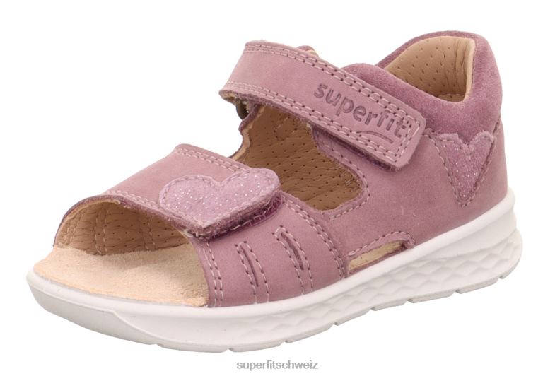 Babys Sandalen 44B2D201 Superfit lagoon - Sandale mit Klettverschluss lila