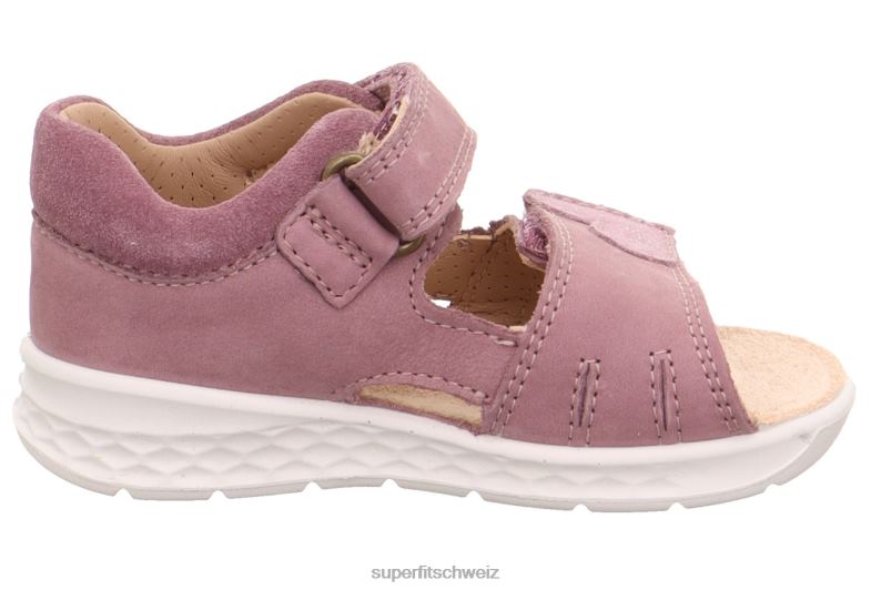 Babys Sandalen 44B2D201 Superfit lagoon - Sandale mit Klettverschluss lila