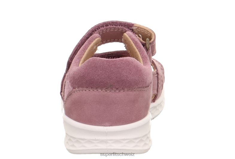 Babys Sandalen 44B2D201 Superfit lagoon - Sandale mit Klettverschluss lila