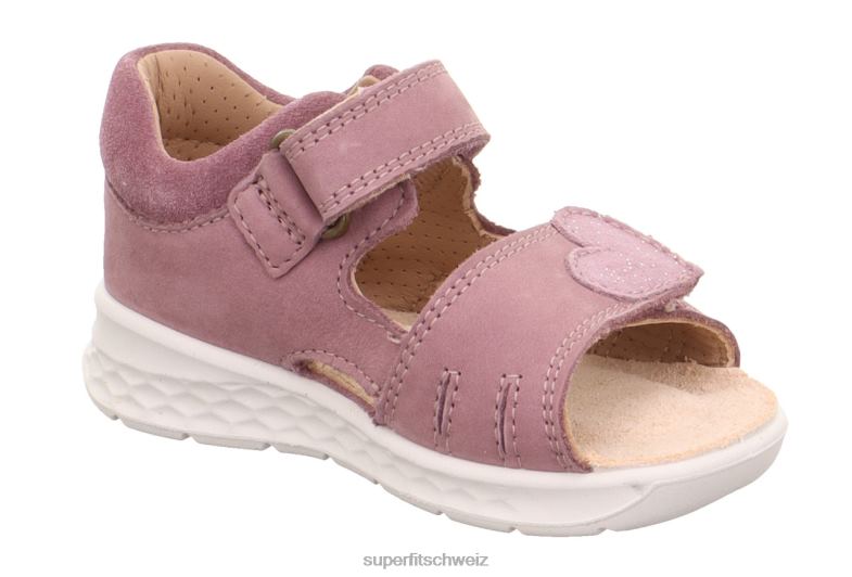 Babys Sandalen 44B2D201 Superfit lagoon - Sandale mit Klettverschluss lila