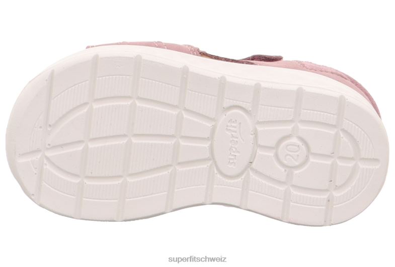 Babys Sandalen 44B2D201 Superfit lagoon - Sandale mit Klettverschluss lila