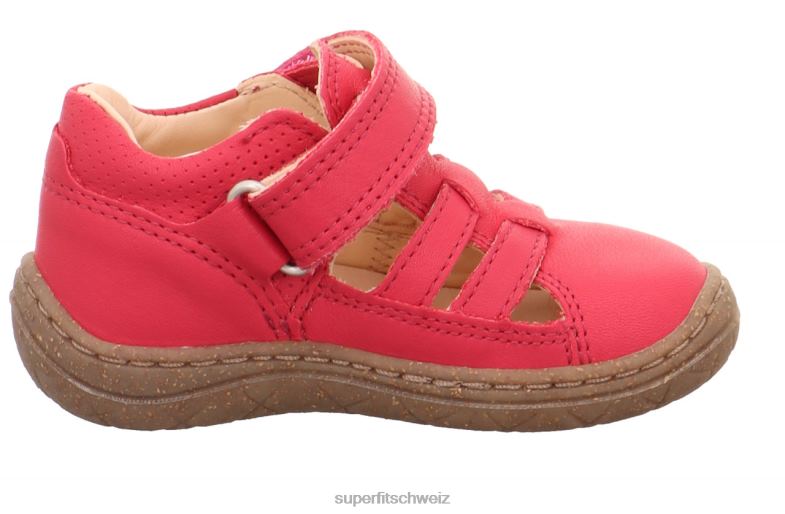 Babys Sandalen 44B2D202 Superfit supix - Sandale mit Klettverschluss rot Rosa