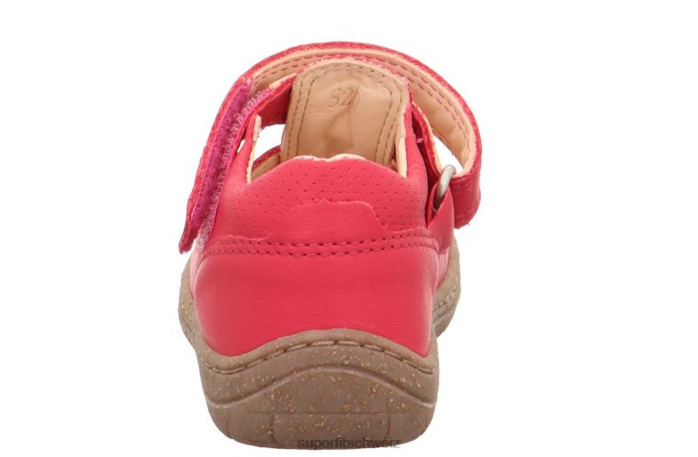 Babys Sandalen 44B2D202 Superfit supix - Sandale mit Klettverschluss rot Rosa