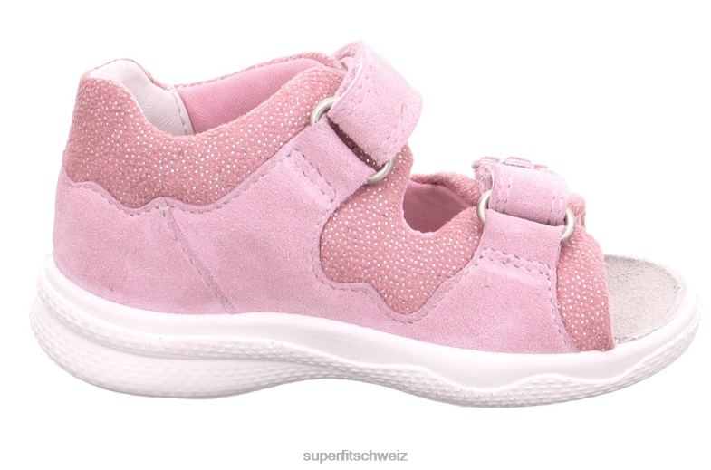 Babys Sandalen 44B2D203 Superfit Polly – Sandale mit Klettverschluss Rosa