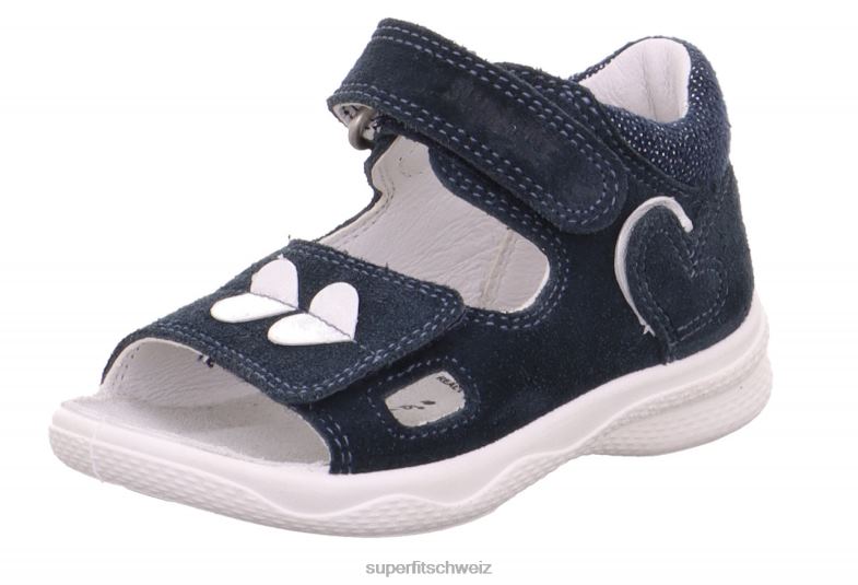 Babys Sandalen 44B2D209 Superfit Polly – Sandale mit Klettverschluss Blau