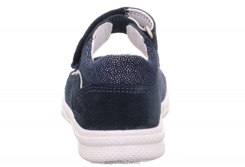 Babys Sandalen 44B2D209 Superfit Polly – Sandale mit Klettverschluss Blau