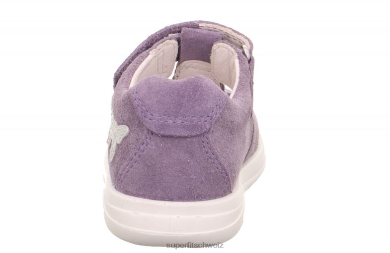 Babys Sandalen 44B2D210 Superfit lillo - Sneaker Low mit Klettverschluss lila