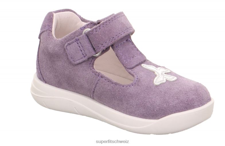 Babys Sandalen 44B2D210 Superfit lillo - Sneaker Low mit Klettverschluss lila