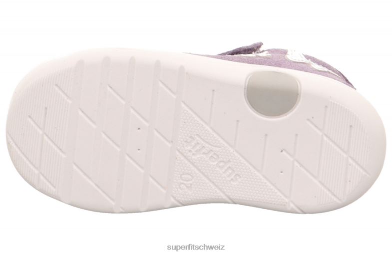 Babys Sandalen 44B2D210 Superfit lillo - Sneaker Low mit Klettverschluss lila