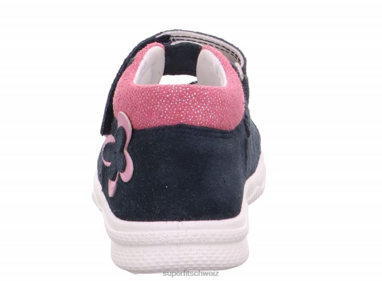 Babys Sandalen 44B2D215 Superfit Polly – Sandale mit Klettverschluss Blau