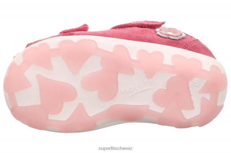 Babys Sandalen 44B2D217 Superfit fanni - Sandale mit Klettverschluss Rosa