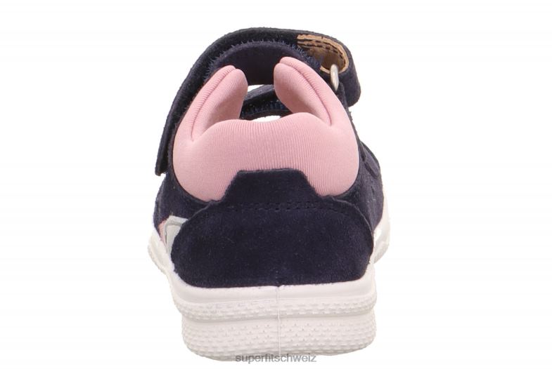 Babys Sandalen 44B2D218 Superfit Polly – Sandale mit Klettverschluss Blau