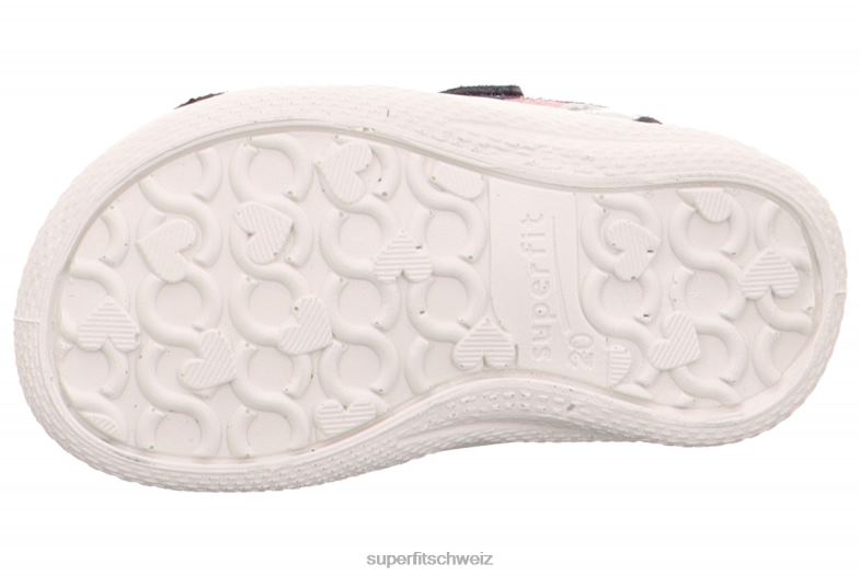Babys Sandalen 44B2D218 Superfit Polly – Sandale mit Klettverschluss Blau