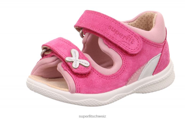 Babys Sandalen 44B2D220 Superfit Polly – Sandale mit Klettverschluss Rosa