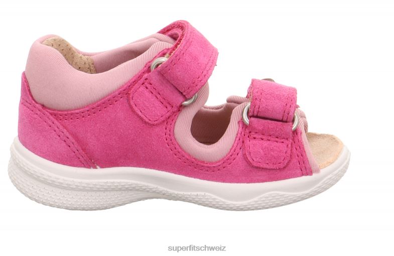 Babys Sandalen 44B2D220 Superfit Polly – Sandale mit Klettverschluss Rosa