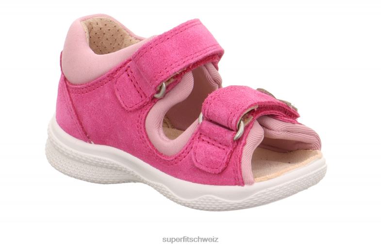 Babys Sandalen 44B2D220 Superfit Polly – Sandale mit Klettverschluss Rosa